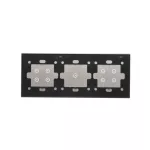 Simon 54 Touch WMDZ-01165S-071 Panel dotykowy S54 Touch, 3 moduły, 4 pola dotykowe + 1 pole dotykowe + 4 pola dotykowe, srebrna mgła