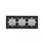 Simon 54 Touch WMDZ-01166S-071 Panel dotykowy S54 Touch, 3 moduły, 4 pola dotykowe + 2 pola dotykowe poziome + 4 pola dotykowe, srebrna mgła