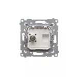 Simon 54 WMDE-011000-011 Gniazdo ekwipotencjalne pojedyncze (moduł); biały