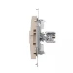 Simon 54 WMDE-011000-041 Gniazdo ekwipotencjalne pojedyncze (moduł); kremowy