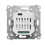 Simon 54 WMDC-008N3P-011 Elektroniczny łącznik/przycisk 4-krotny, do sterowania 4 obwodami (moduł); biały