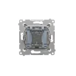 Simon 54 WMDL-06012x-044 Łącznik schodowy bez piktogramu (moduł) 16AX, 250V~, zaciski śrubowe; złoty mat