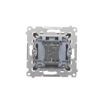 Simon 54 WMDL-06012x-046 Łącznik schodowy bez piktogramu (moduł) 16AX, 250V~, zaciski śrubowe; brąz mat