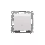 Simon 54 WMDL-06112x-011 Łącznik schodowy z podświetleniem LED bez piktogramu (moduł) 16AX, 250V~, zaciski śrubowe; biały