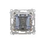 Simon 54 WMDL-06112x-041 Łącznik schodowy z podświetleniem LED bez piktogramu (moduł) 16AX, 250V~, zaciski śrubowe; kremowy