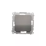 Simon 54 WMDL-0700xx-048 Łącznik krzyżowy bez piktogramu (moduł) 10AX, 250V~, szybkozłącza; antracyt