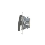 Simon 54 WMDL-0700xx-048 Łącznik krzyżowy bez piktogramu (moduł) 10AX, 250V~, szybkozłącza; antracyt