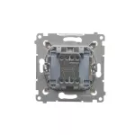 Simon 54 WMDL-07012x-041 Łącznik krzyżowy bez piktogramu (moduł) 16AX, 250V~, zaciski śrubowe; kremowy