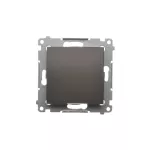 Simon 54 WMDL-07012x-046 Łącznik krzyżowy bez piktogramu (moduł) 16AX, 250V~, zaciski śrubowe; brąz mat