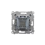 Simon 54 WMDL-07012x-046 Łącznik krzyżowy bez piktogramu (moduł) 16AX, 250V~, zaciski śrubowe; brąz mat