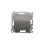 Simon 54 WMDL-07012x-048 Łącznik krzyżowy bez piktogramu (moduł) 16AX, 250V~, zaciski śrubowe; antracyt