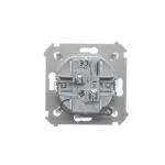 Simon 54 WMDL-06120x-011 Łącznik schodowy podwójny z podświetleniem bez piktogramu (moduł) 10AX, 250V~, zaciski śrubowe; biały