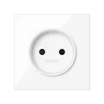 Simon 100 W100-10000040x-130 Pokrywa do gniazda bez uziemienia; biały