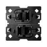 Simon 100 W100-10002544x-039 Gniazdo komputerowe 2x RJ45 kategoria 6 (mechanizm, bez ramki montażowej)