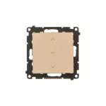 Simon 55 WMDL-040123-144 Przycisk roletowy (moduł) 10 A, 250 V~, szybkozłącza; Szampański mat