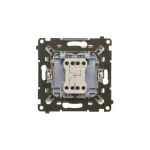 Simon 55 WMDL-040123-144 Przycisk roletowy (moduł) 10 A, 250 V~, szybkozłącza; Szampański mat