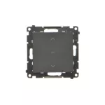 Simon 55 WMDL-040123-149 Przycisk roletowy (moduł) 10 A, 250 V~, szybkozłącza; Czarny mat