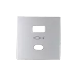 Simon 82 W8-201296-093-XXXX Pokrywa do ładowarki USB typ A+C; aluminium