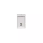 Simon 55 WMDL-TRLWXXX-143 Wieszak pojedynczy - pasuje do ramek Line; Aluminium mat