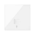 Simon 100 W100-10020106x-130 Panel 1-krotny: 1 gniazdo RJ45; biały