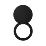 Simon 100 W100-10000042x-138 Klapka - przesłona zasłona otworu gniazda pojedynczego; czarny