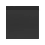 Simon 100 W100-10000078x-238 Pokrywa do łącznika uniwersalnego-schodowego na kartę; czarny mat