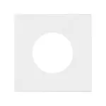 Simon 100 W100-10000047x-230 Pokrywa gniazda europejsko-amerykańskiego; biały mat