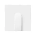 Simon 100 W100-10002051x-230 Pokrywa przyłącze kablowe; biały mat