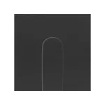 Simon 100 W100-10002051x-238 Pokrywa przyłącze kablowe; czarny mat