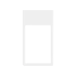 Simon 100 W100-10002621x-230 Ramka minimal pionowa 2-krotna, 3x1/2; biały mat