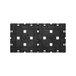 Simon 100 W100-10001920x-039 Podstawa do łacznika na baterie 2-krotna z taśmą klejącą; czarny