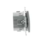 Simon 54 GO WMDC-013NxP-043 Sterownik do rolety, żaluzji, markiz, firan, sterowany smartfonem [Wi-Fi] - SHUTTER; 2x5 A, 230 V, (moduł); srebrny mat