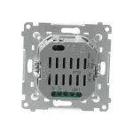 Simon 54 GO WMDC-013NxP-043 Sterownik do rolety, żaluzji, markiz, firan, sterowany smartfonem [Wi-Fi] - SHUTTER; 2x5 A, 230 V, (moduł); srebrny mat