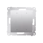 Simon 54 GO WMDC-008N8P-043 Sterownik podwójny oświetleniowy, sterowany smartfonem [Wi-Fi] - SWITCH D; 2x5 A, 230 V, (moduł); srebrny mat