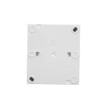 Simon Aquaclick WA-CW1Lxxx-xx-11xx Łącznik jednobiegunowy natynkowy z podświetleniem, IP44, 10AX, 250V~, zaciski śrubowe; biały