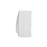 Simon Aquaclick WA-CW5xxxx-xx-11xx Łącznik świecznikowy natynkowy, IP44, 10AX, 250V~, zaciski śrubowe; biały