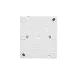 Simon Aquaclick WA-CW5Lxxx-xx-11xx Łącznik świecznikowy natynkowy z podświetleniem, IP44, 10AX, 250V~, zaciski śrubowe; biały