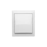 Simon Aquaclick WA-CW6xx-x-xx-11xx Łącznik schodowy natynkowy bez piktogramu, IP44, 10AX, 250V~, zaciski śrubowe; biały