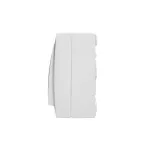 Simon Aquaclick WA-CW6Axx-xx-11xx Łącznik schodowy natynkowy, IP44, 16A, 250V~, zaciski śrubowe; biały