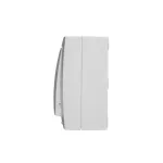 Simon Aquaclick WA-CW6xx-2x-x-11xx Łącznik schodowy natynkowy podwójny bez piktogramu, IP44, 10AX, 250V~, zaciski śrubowe; biały