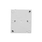 Simon Aquaclick WA-CW6xx-2x-x-11xx Łącznik schodowy natynkowy podwójny bez piktogramu, IP44, 10AX, 250V~, zaciski śrubowe; biały