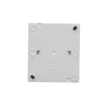 Simon Aquaclick WA-CW6Lxxx-2x-11xx Łącznik schodowy natynkowy podwójny z podświetleniem, IP44, 10AX, 250V~, zaciski śrubowe; biały