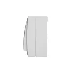 Simon Aquaclick WA-CW7Lx-x-xx-11xx Łącznik krzyżowy natynkowy z podświetleniem bez piktogramu, IP44, 10AX, 250V~, zaciski śrubowe; biały