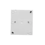 Simon Aquaclick WA-CW7Lx-x-xx-11xx Łącznik krzyżowy natynkowy z podświetleniem bez piktogramu, IP44, 10AX, 250V~, zaciski śrubowe; biały