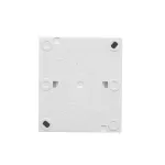 Simon Aquaclick WA-CW2xxxx-xx-11xx Łącznik dwubiegunowy natynkowy, IP44, 10AX, 250V~, zaciski śrubowe; biały