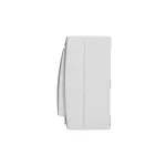 Simon Aquaclick WA-CW2Axxx-xx-11xx Łacznik dwubiegunowy natynkowy, IP44, 16A, 250V, zaciski śrubowe; biały