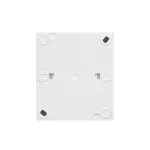 Simon Aquaclick WA-CW2Lxxx-xx-11xx Łącznik dwubiegunowy natynkowy z podświetleniem, IP44, 10AX, 250V~, zaciski śrubowe; biały