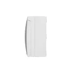 Simon Aquaclick WA-CGZ1Cxx-xx-11xx Gniazdo wtyczkowe natynkowe, pojedyncze z uziemieniem, klapka w kolorze pokrywy, IP44, 16A, 250V~, szybkozłącza; biały