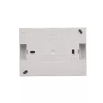 Simon Aquaclick WA-ACGZ2xx-xx-11Ax Gniazdo wtyczkowe natynkowe, podwójne kompaktowe z uziemieniem, klapka transparentna, IP44, Σ16A, 250V~, zaciski śrubowe; biały