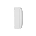 Simon Aquaclick WA-CGZ4Cxx-xx-11xx Gniazdo wtyczkowe natynkowe, 4-krotne z uziemieniem, klapka w kolorze pokrywy, IP44, Σ16A, 250V~, szybkozłącza; biały